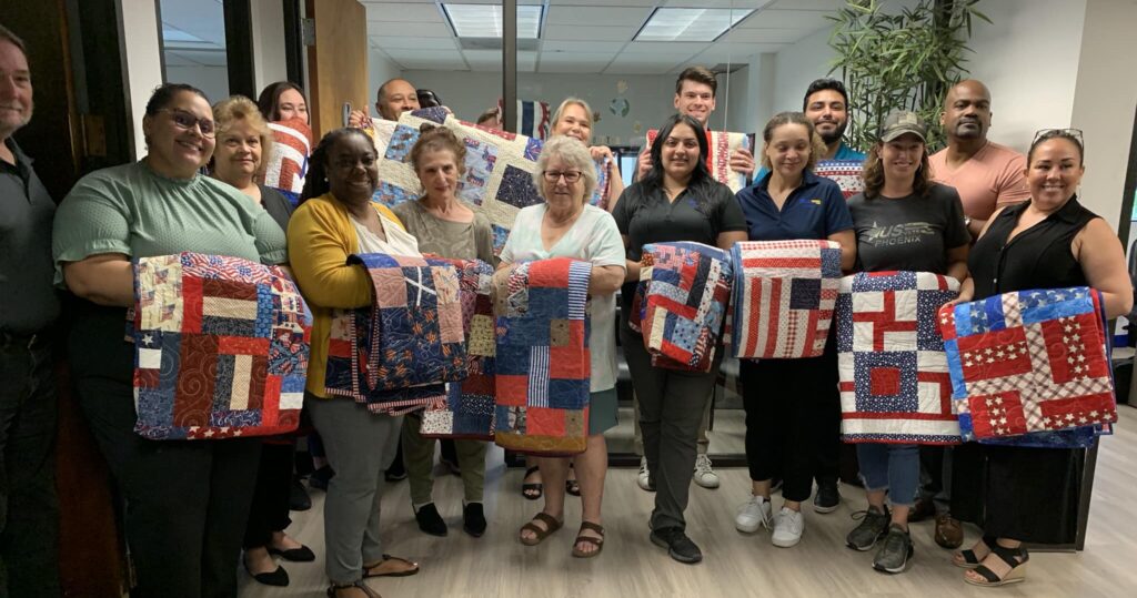 RWYS Phoenix, USA Vets Quilts
