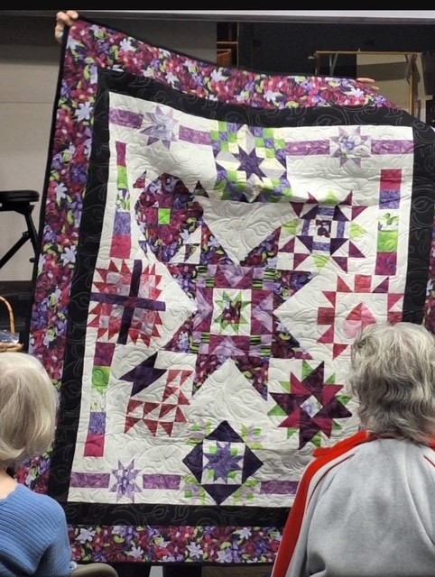 Finished mystery quilt