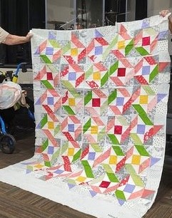 Finished mystery quilt