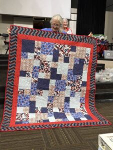 patriotic squares quilt
