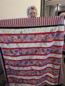 Patriotic quilt